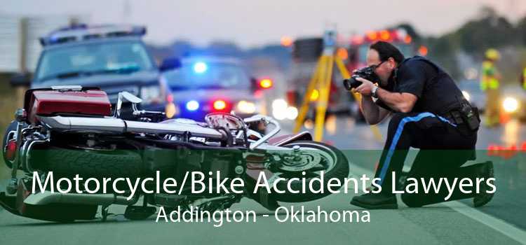 Motorcycle/Bike Accidents Lawyers Addington - Oklahoma