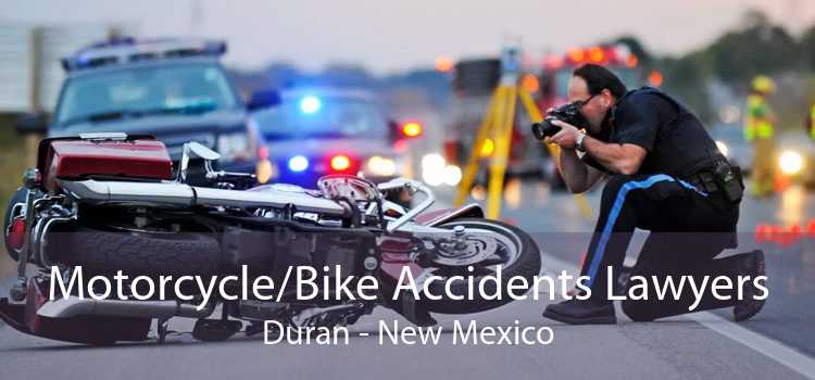 Motorcycle/Bike Accidents Lawyers Duran - New Mexico